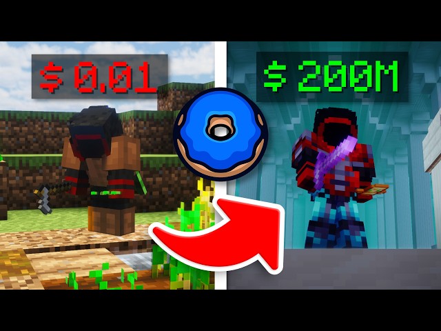 0 - 200m on the NEW Donut SMP