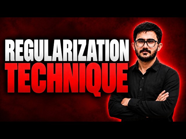 Regularization Techniques in Machine Learning | Overfitting, L1 & L2 Regularization