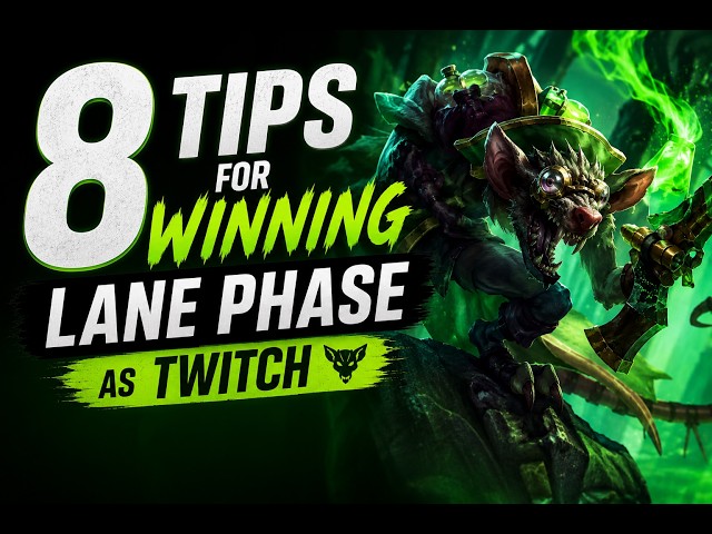 Do this EVERY Game to Win Lane at Level One | ADC Twitch Lane Phase Guide
