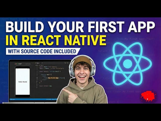 Build Your First React Native App Before 2026 🚀 | Professional Enterprise-Level Project Structure