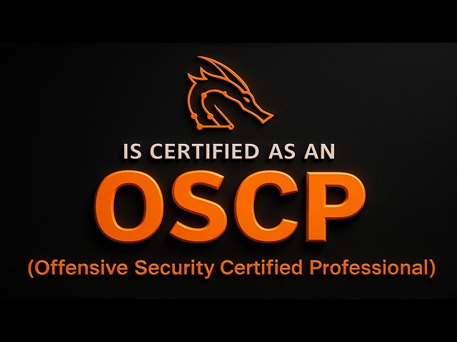 Full OSCP Course (EVERYTHING You Need!)