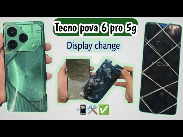 Tecno pova 6 pro 5g screen replacement 