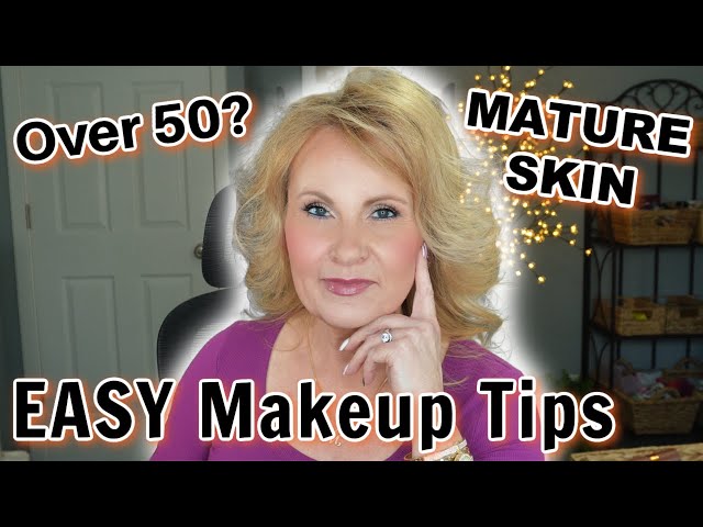 Over 50? EASIEST Makeup TIPS & TRICKS to Look GORGEOUS!