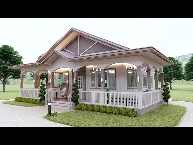 STUNNING 13×11 Meter Modern House Design with 3 bedroom | The Dream Family Home!