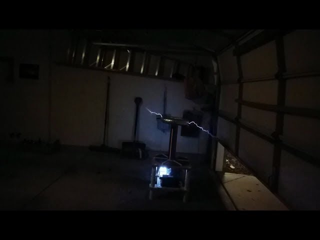 SRSG Tesla Coil Initial Run