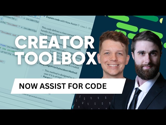 Autocomplete, Code Explain & More - Now Assist for Code (Yokohama)