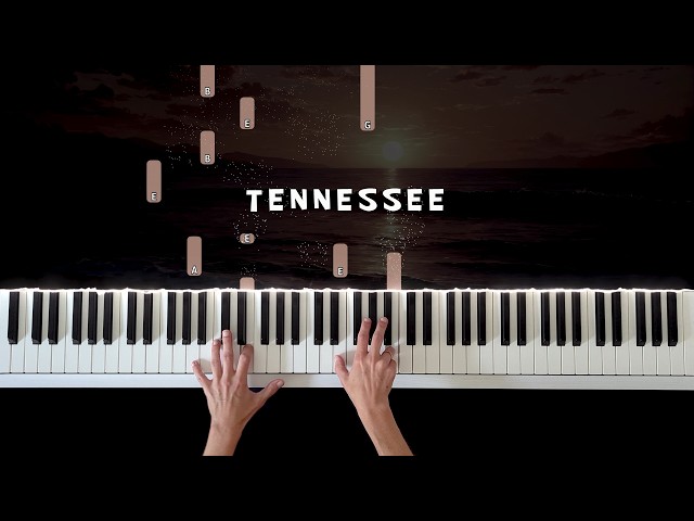 Tennessee Hans Zimmer (Pearl Harbor) Piano Cover Piano Tutorial Soundtrack emotional romantic
