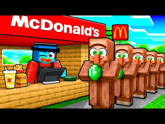 Creé Mi Propio McDonalds en Minecraft!