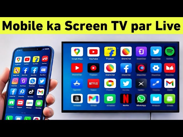 Mobile to TV Screen Mirroring App | Android TV, PC & Browser Cast Demo | PigeonCast