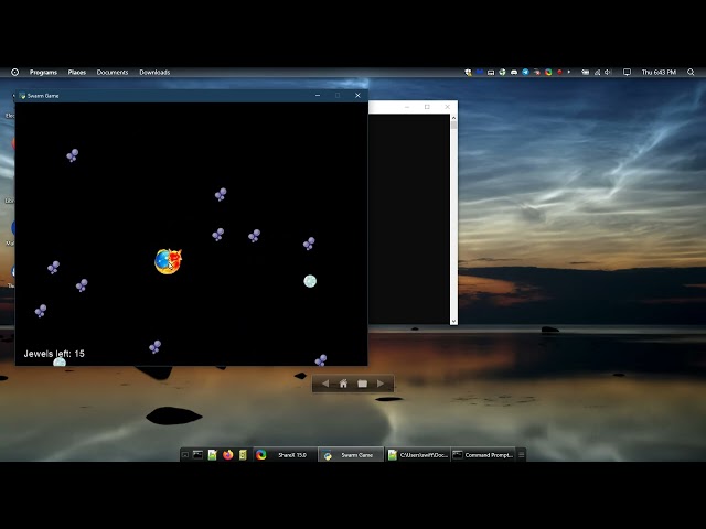 Swarm Game - A simple bullet-hell game made with Python Arcade