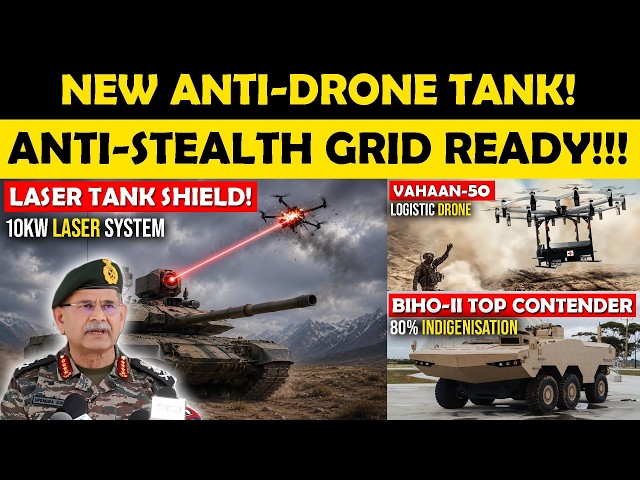 Laser Tanks Coming?,Indian Army’s Secret Anti-Drone Shield,S-400  Replacement Plan?,Biho-II Deal Exp