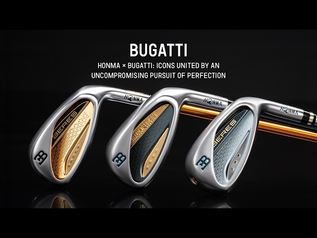 HONMA × BUGATTI: Icons United by an Uncompromising Pursuit of Perfection