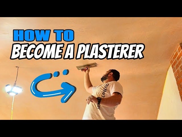 New Career as a Plasterer