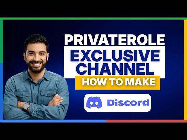 How to make a privaterole exclusive channel on Discord [FULL GUIDE]