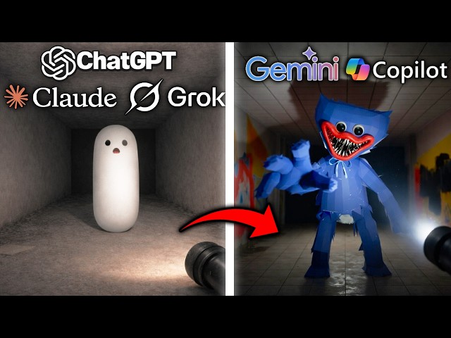 AI Builds a Horror Game From Scratch in 7 days