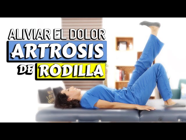 5 ejercicios para aliviar el Dolor de la Artrosis de Rodilla