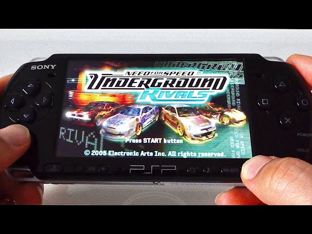 NEED FOR SPEED Rivals Gameplay on PSP