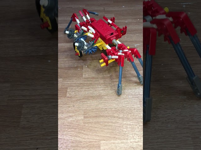 K’NEX Crab 🦀 Power Pack Motor Satisfying Build Video #imalidotcom