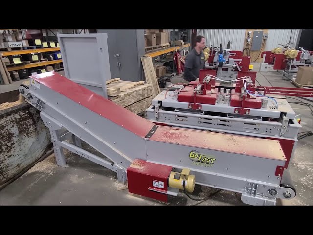 Go Fast Manufacturing "Twin NXL" Double Head Notcher and Waste Conveyor
