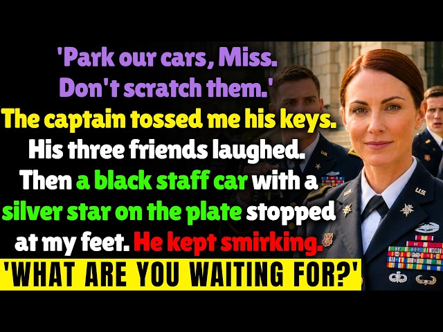 ‘Park Our Cars, Miss,’ A Captain Tossed Me His Keys—Then The General’s Car Stopped For Me