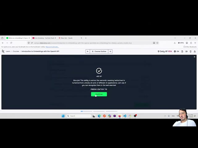 Becomming AI Engineer/Scientist LIVE #19 - EMBEDDINGS WITH OPEN AI PART I