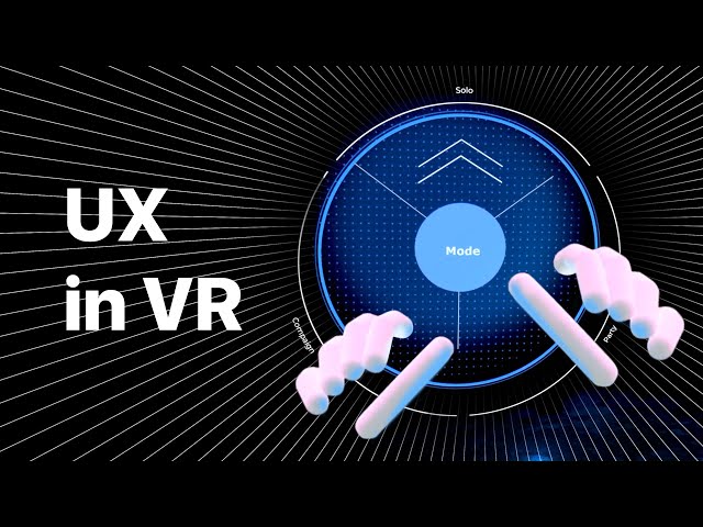 VR/XR UX/UI experiment with hand interaction.