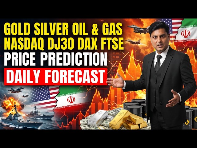 GOLD, SILVER, CRUDE OIL, Nat Gas,  NASDAQ, DJ30, DAX & FTSE - Analysis & Forecast Today 7-8 Sep