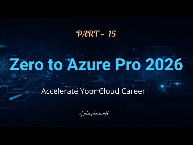 EP 15:  Deploy Azure Virtual Desktop Like a Pro | Hands-On Lab 🚀 || Microsoft Azure Full Course 2026