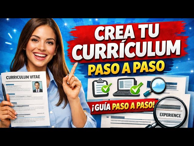 Cómo Crear un Currículum Vitae Profesional Paso a Paso | CV Perfecto en Word 
