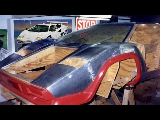 Man Spent 17 Years Building a Lamborghini in Basement