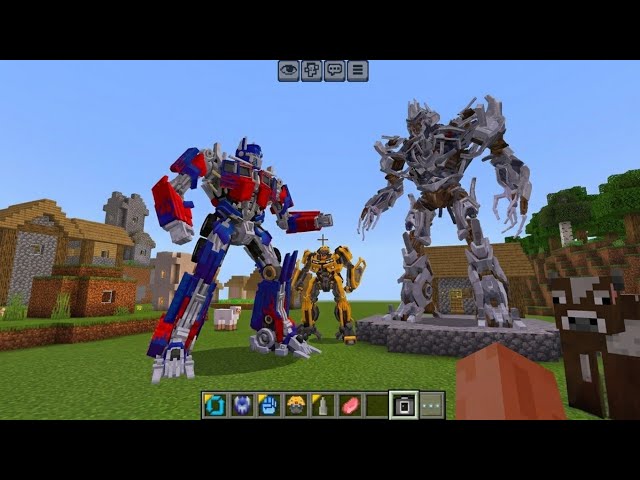 Symformers Addon Optimus & Megatron | Minecraft PE/BE 1.26+ (2026)