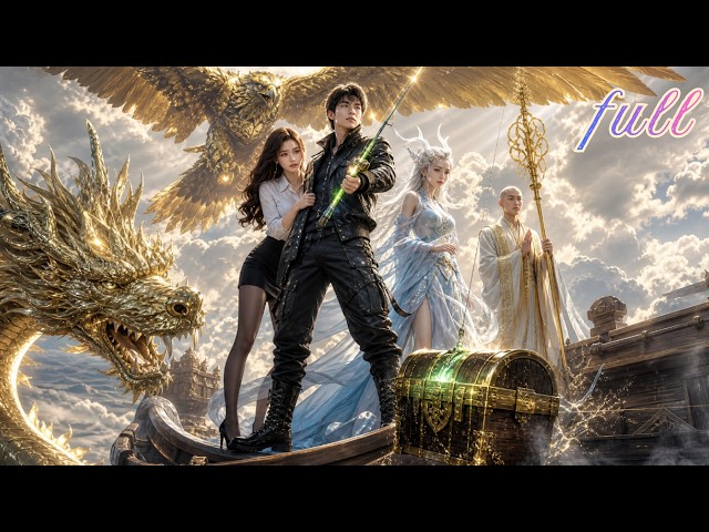 Billions Cross a Shipwreck! He Fishes a Dragon Girl from a Raft—Builds a Warship, Becomes Sea Lord!