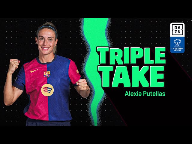 San Mamés, NFL, and bread with tomato and ham?! Alexia Putellas Spills All in Triple Take! 🍴🏈⚽