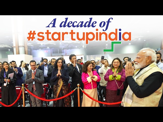LIVE: PM Modi participates in a programme marking a decade of Startup India