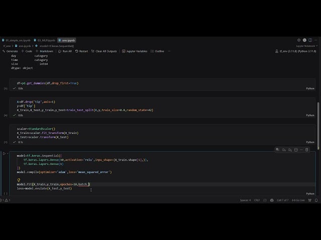 Single Neural Network Code in Python | Deep Learning
