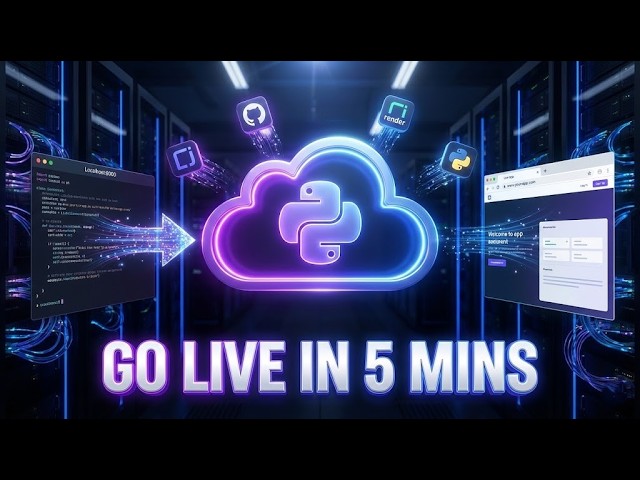 How to Deploy Python Apps to the Cloud for FREE! ☁️| Day 67 of 69 days of Python