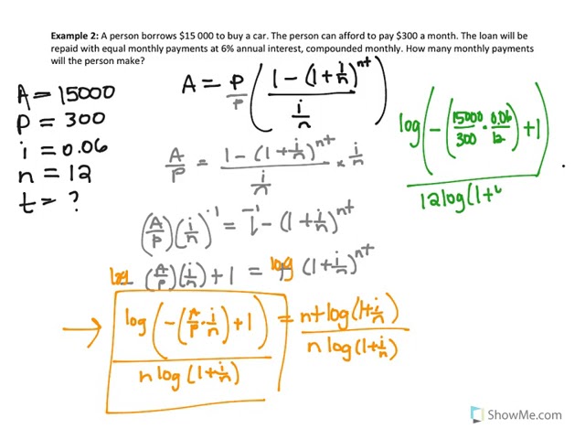 Pre-Calculus 30 - Exponential & Logarithmic Functions - 8 - Solving Problems with Exponents and Logs