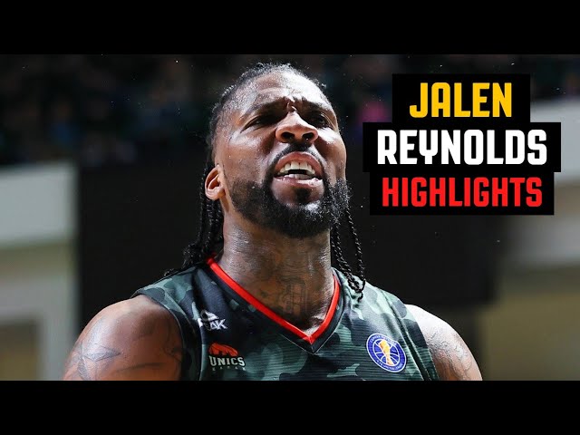 Jalen Reynolds BEST Highlights from 2023-2024 Season - UNICS KAZAN