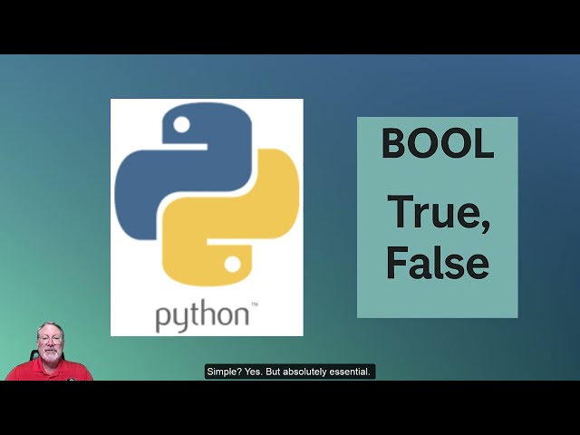 Python data type: bool