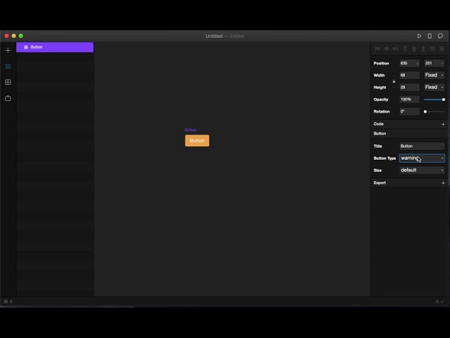 How to Use React Bootstrap Button component in FramerX?