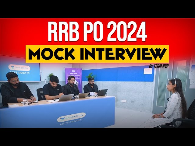 RRB PO 2024 Mock Interview @VishalParihar  | RRB PO Interview Questions | Interview Preparation