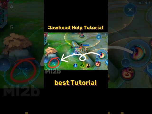 Jawhead Help Tutorial mobile legends #ml2b #shorts #mobilelegends #jawhead