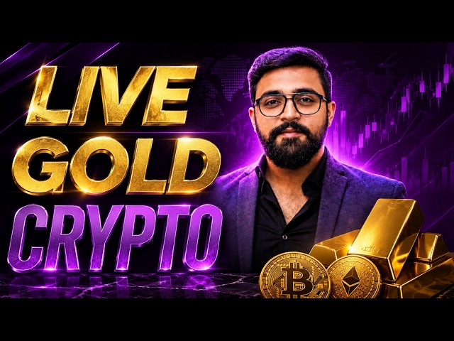 Gold and Crypto Live - Stream 8