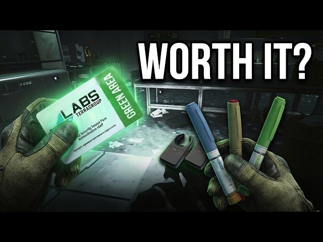 How Much Does Green Keycard ACTUALLY Make in Tarkov 1.0? (Best Labs Loot)