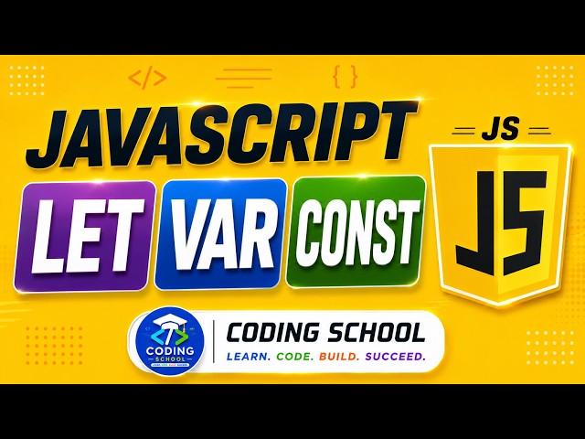 JavaScript let vs var vs const Explained | Difference Between let, var & const | JavaScript Tutorial