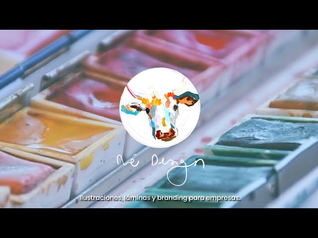 VÍDEO DE LA ESENCIA DE LA MARCA VÉ DESIGN (Naturaleza, acuarelas y creatividad)