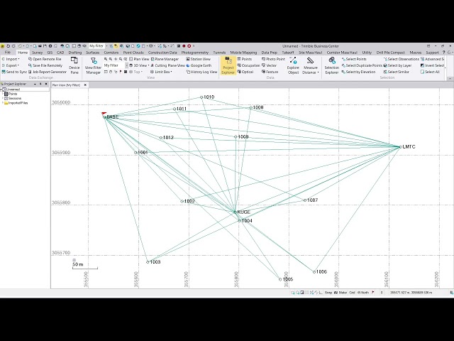 4. Static GNSS Post-Processing in Trimble Business Center | Step-by-Step | Kathmandu University
