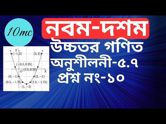 9-10 higher math chapter 5.7 (10) |10 minute class । Equation
