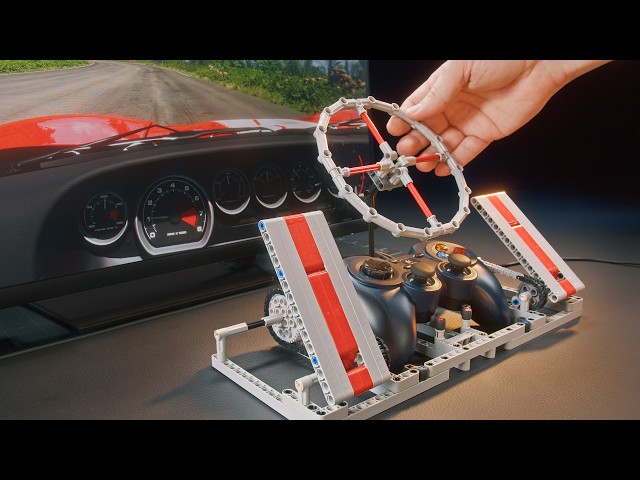 Making a LEGO Sim Racing Setup with Gamepads