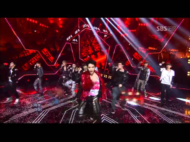[HD] 120520 EXO (EXO-K&EXO-M)  - MAMA | Inkigayo LIVE